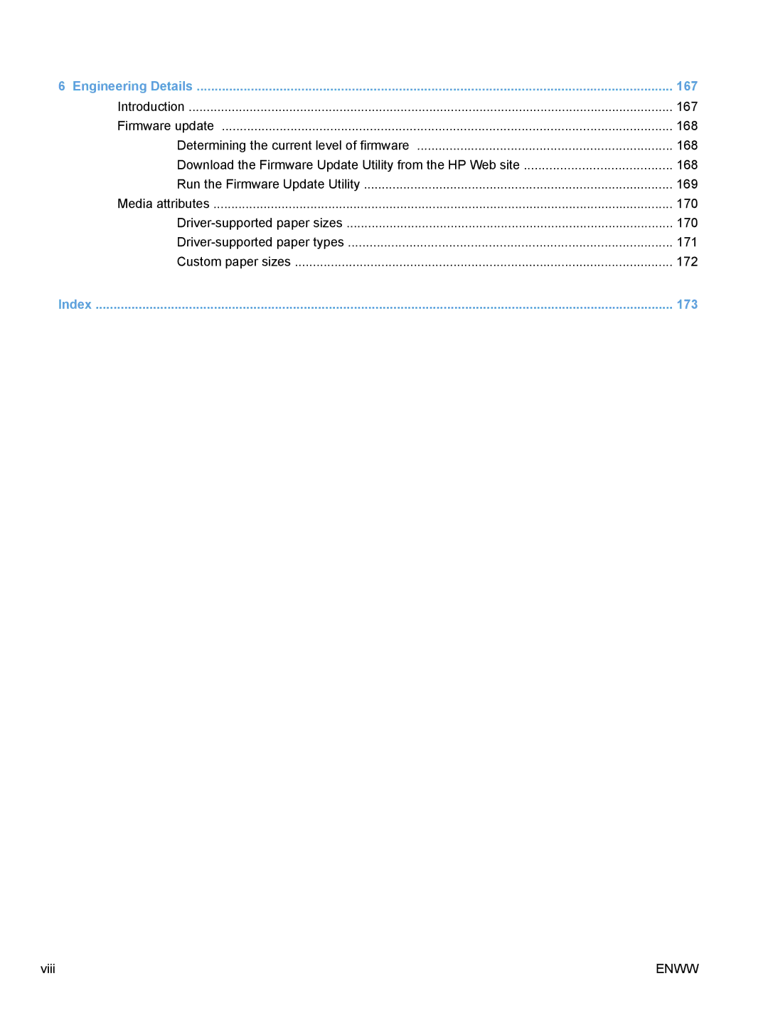 HP M1213nf, M1217nfw, M1216nfh, M1136 manual 167, 173 