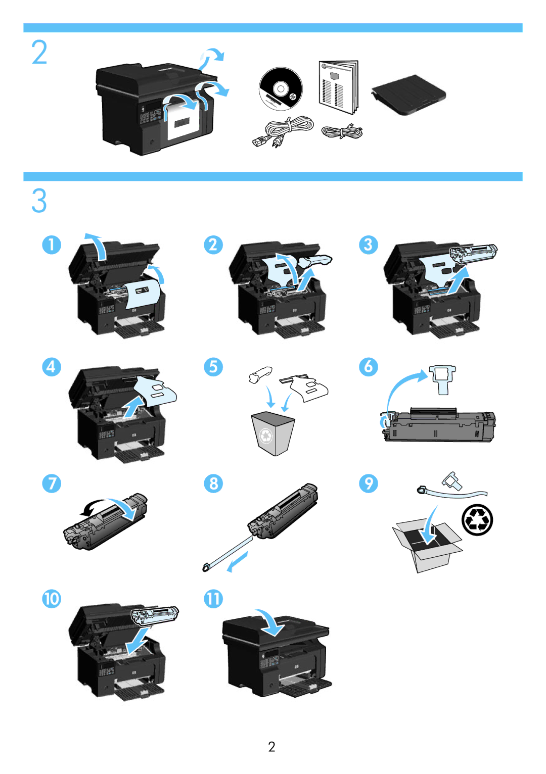 HP M1217nfw manual 1011 