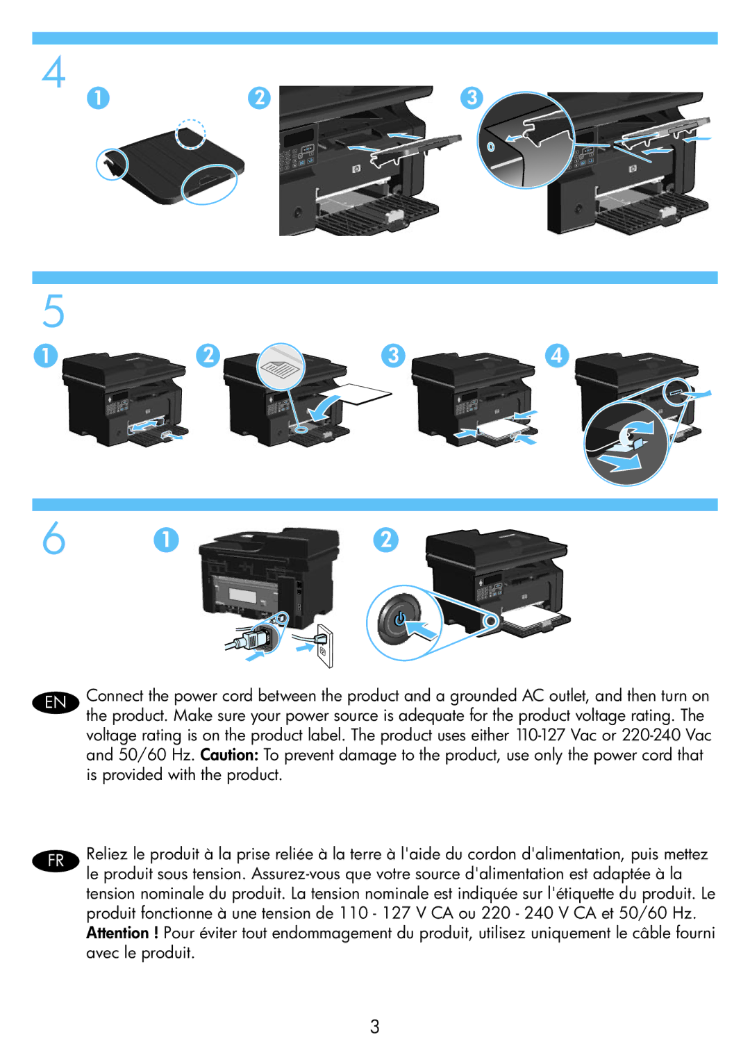 HP M1217nfw manual Is provided with the product, Avec le produit 