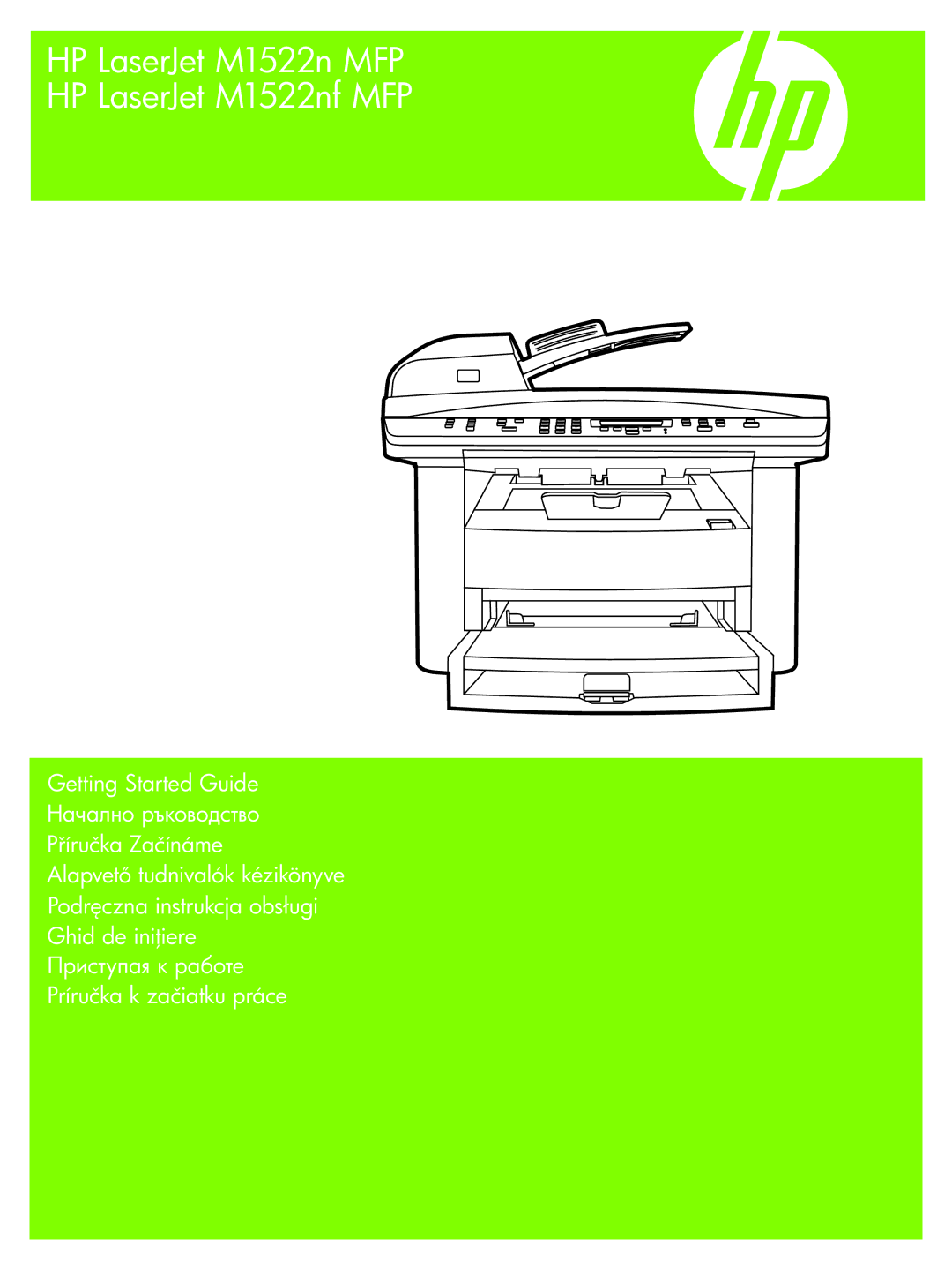 HP M1522NF manual HP LaserJet M1522n MFP HP LaserJet M1522nf MFP 