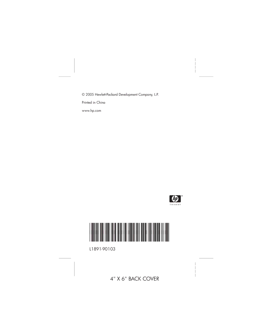 HP M23, M22 manual L1891−90103 