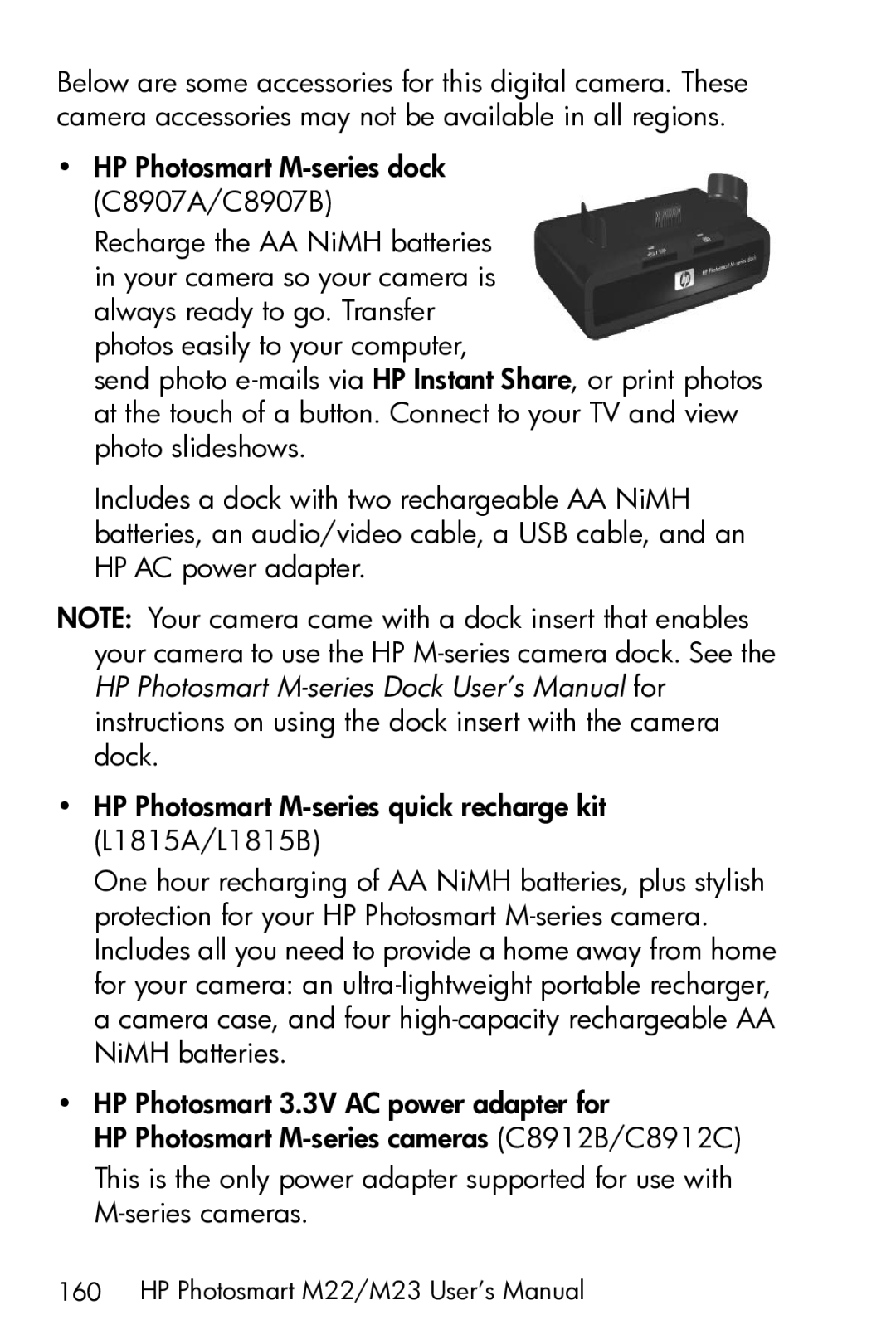 HP manual HP Photosmart M22/M23 User’s Manual 