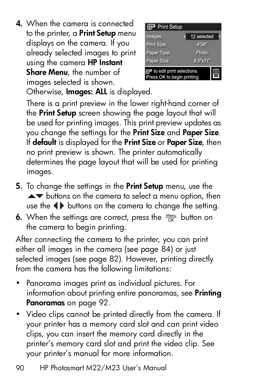 HP manual HP Photosmart M22/M23 User’s Manual 