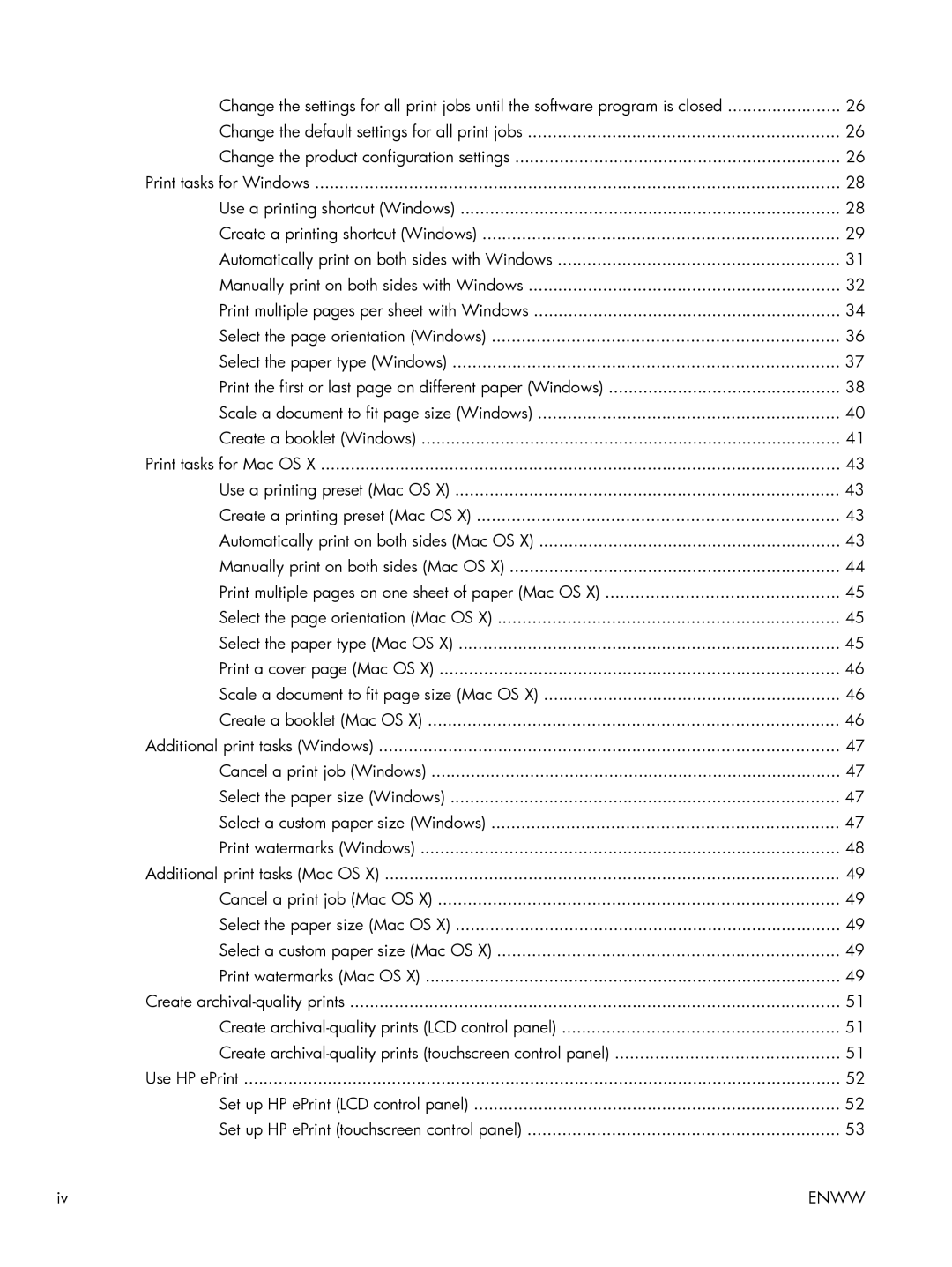 HP M401 manual Enww 