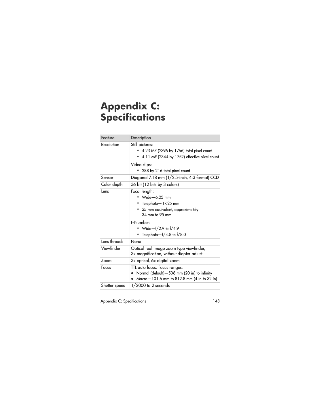 HP M407 manual Appendix C Specifications 