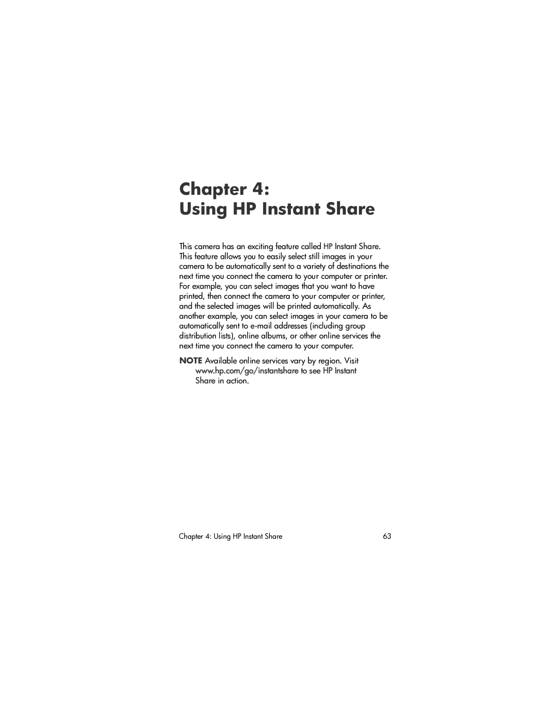 HP M407 manual Chapter Using HP Instant Share 