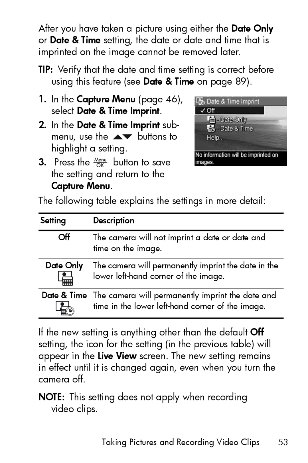 HP M415 manual Taking Pictures and Recording Video Clips 