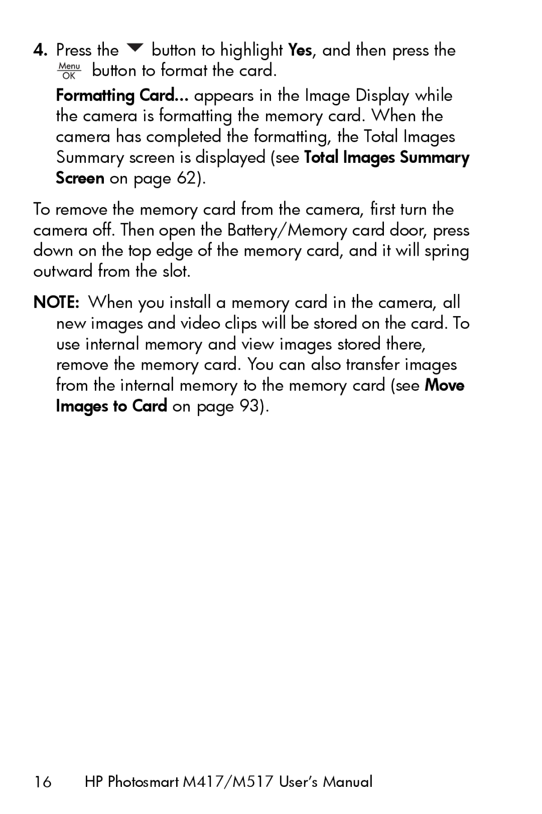 HP manual HP Photosmart M417/M517 User’s Manual 