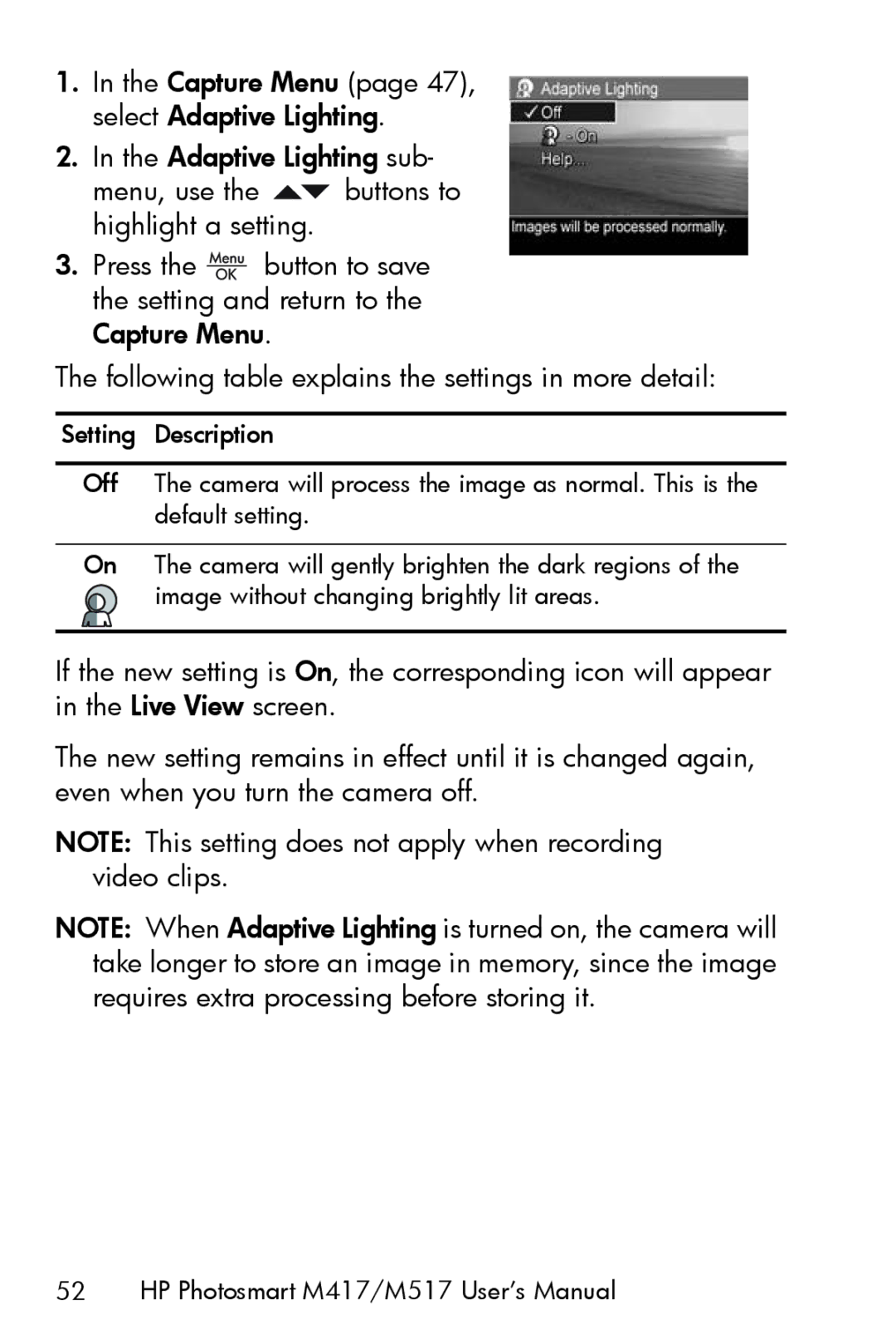 HP manual HP Photosmart M417/M517 User’s Manual 