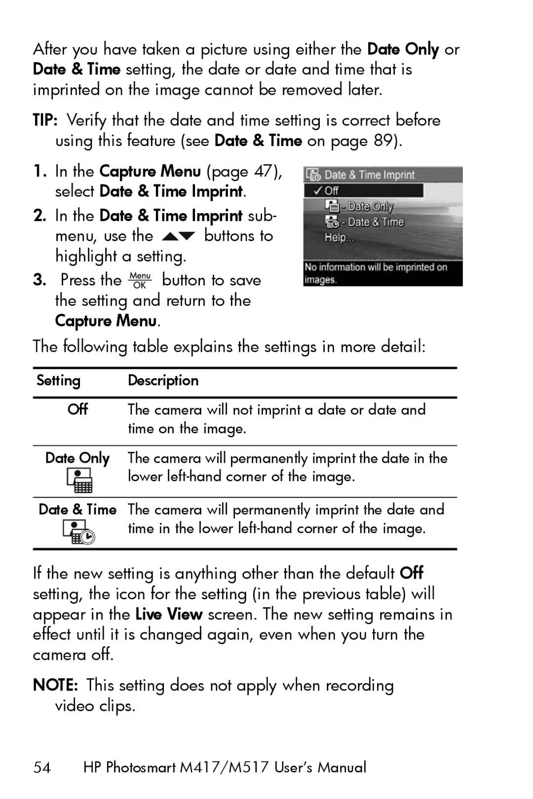 HP manual HP Photosmart M417/M517 User’s Manual 