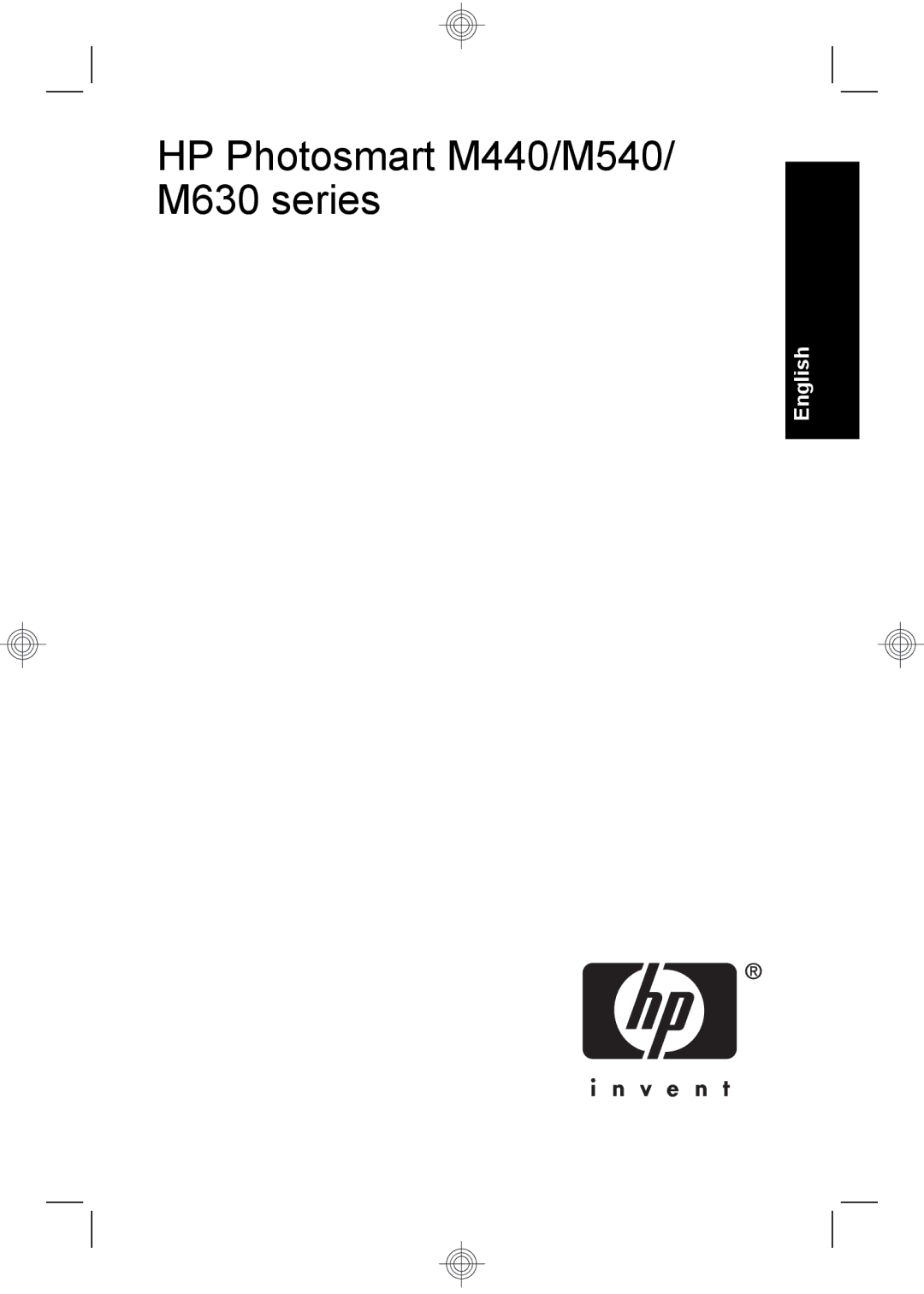 HP manual HP Photosmart M440/M540/ M630 series 