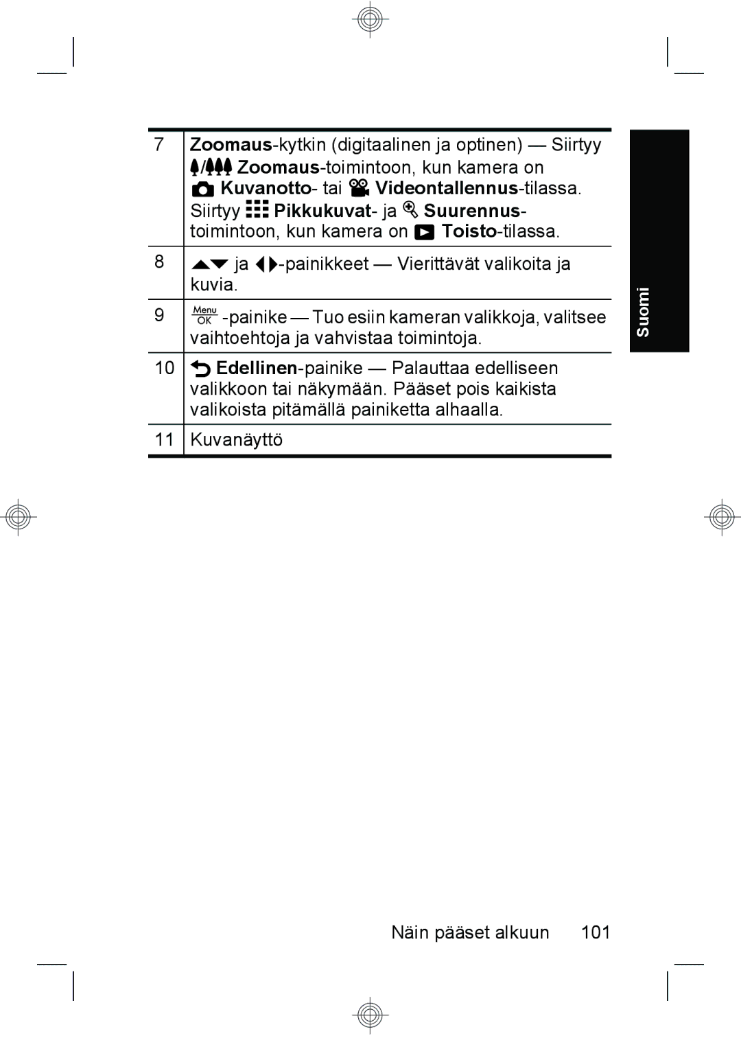 HP M630, M440, M540 manual Kuvanäyttö 