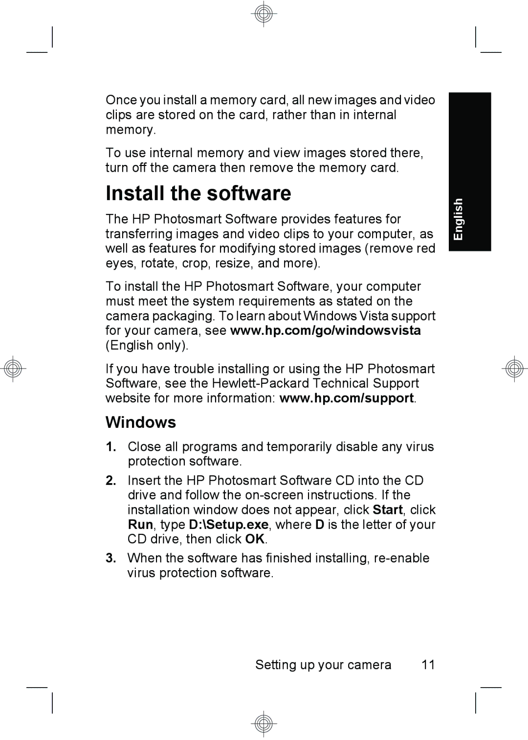 HP M630, M440, M540 manual Install the software, Windows 