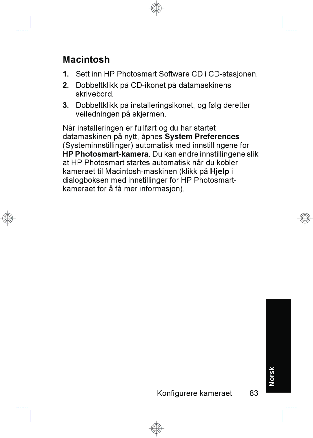 HP M630, M440, M540 manual Macintosh 