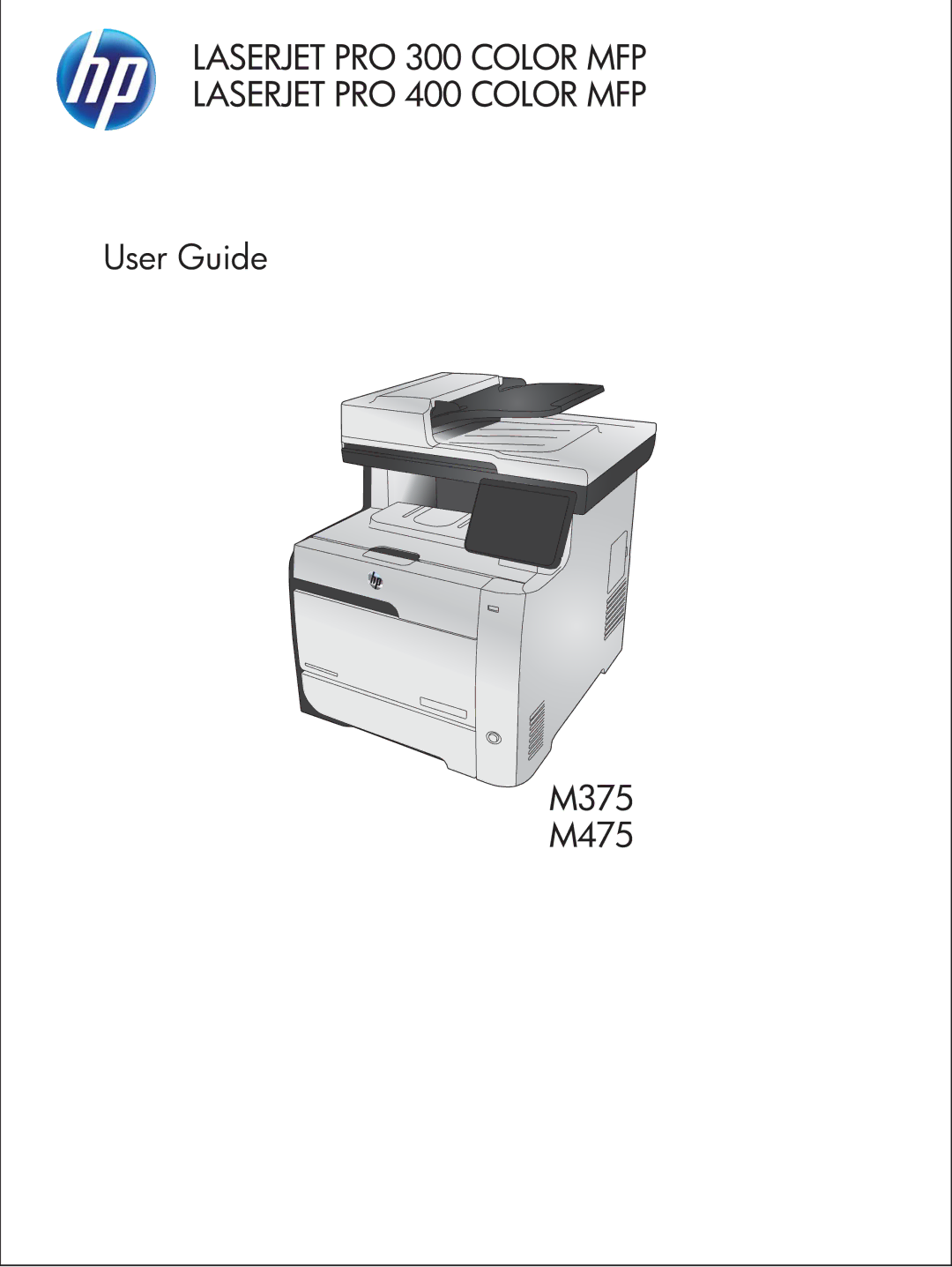 HP manual User Guide M375 M475 