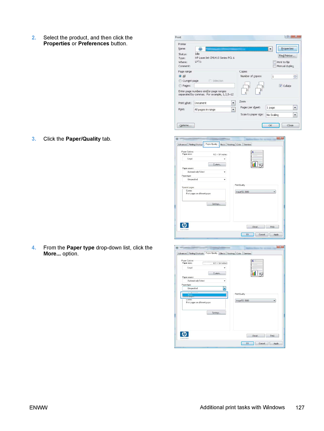 HP M375, M475 manual Enww 