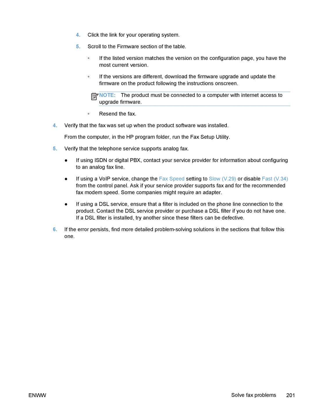 HP M375, M475 manual Solve fax problems 