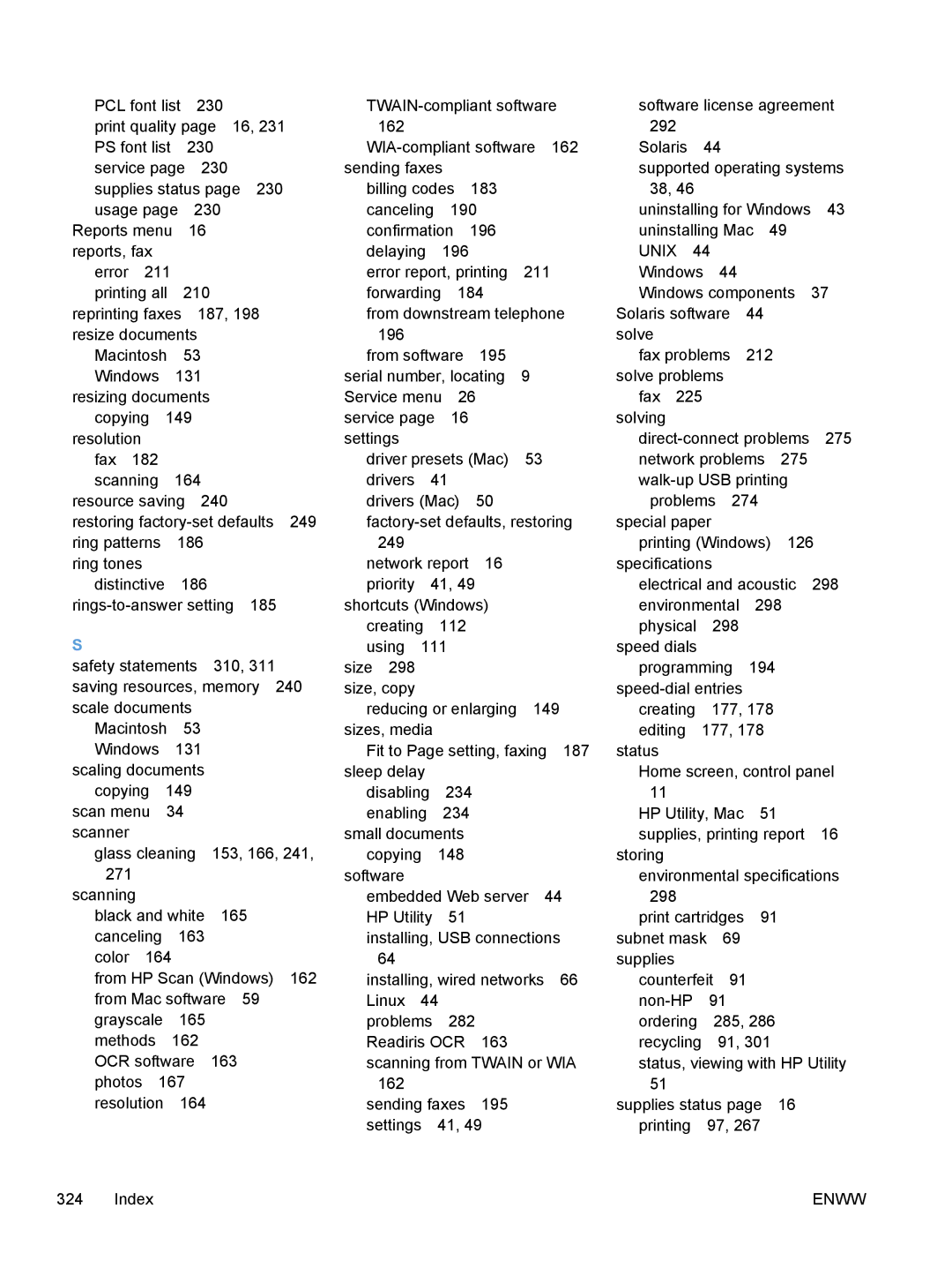 HP M475, M375 manual Unix 