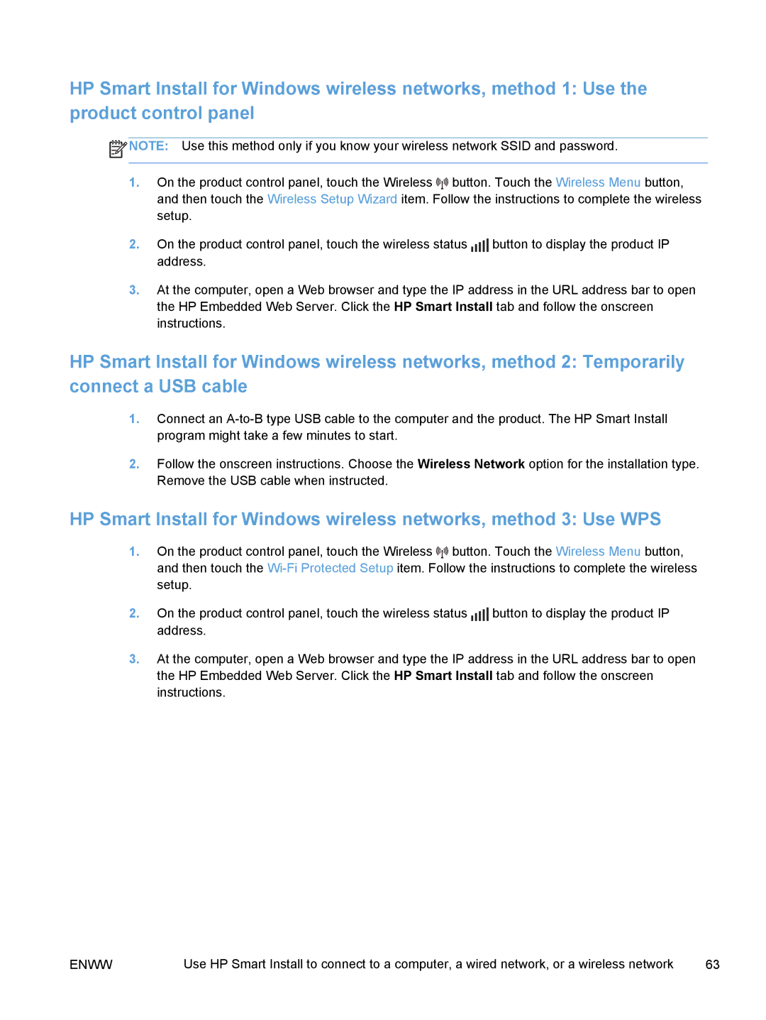 HP M375, M475 manual Enww 