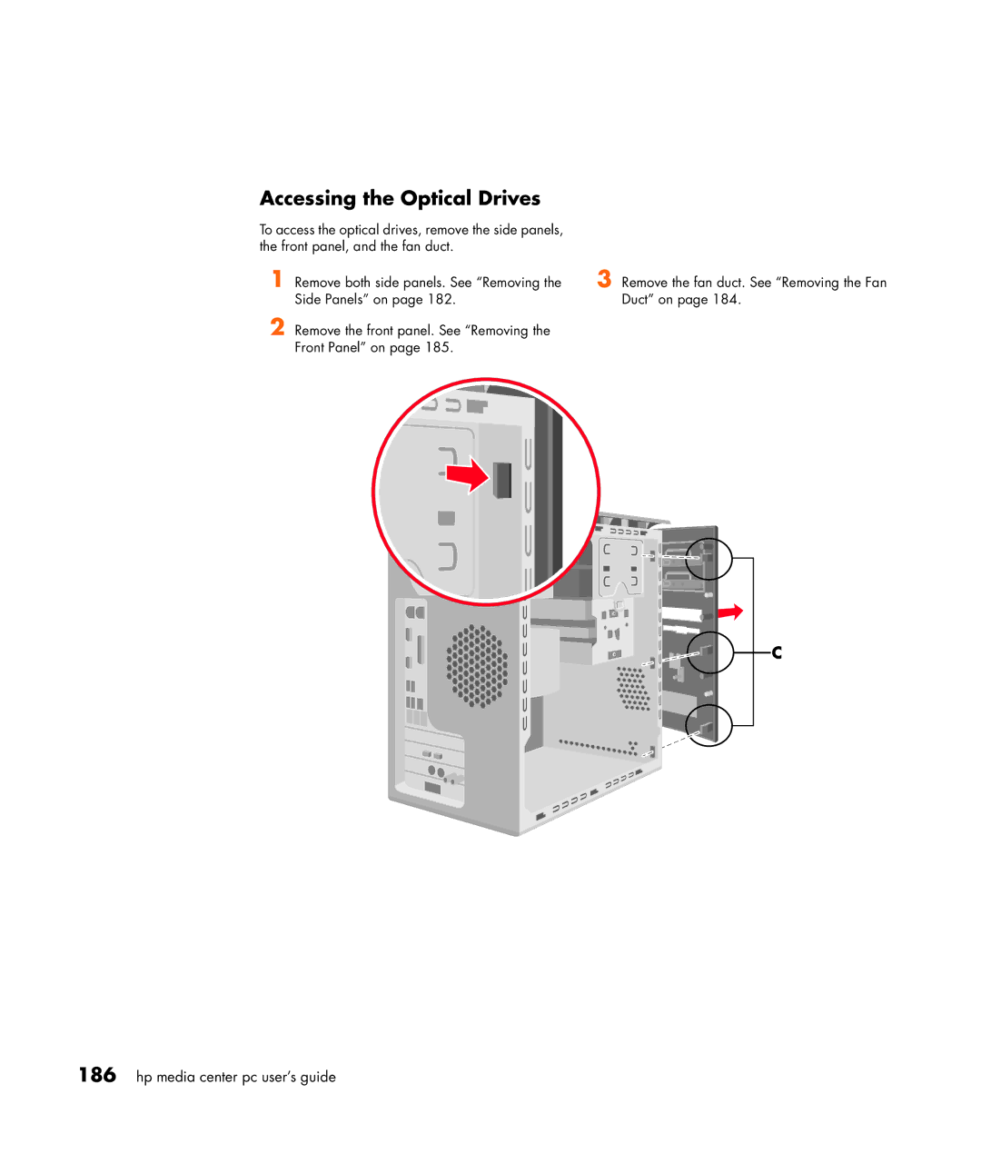 HP m477.uk, m476n, m470n, m380.uk, m377n, m370.uk, m370n, m480n, m487.uk, m490n manual Accessing the Optical Drives 