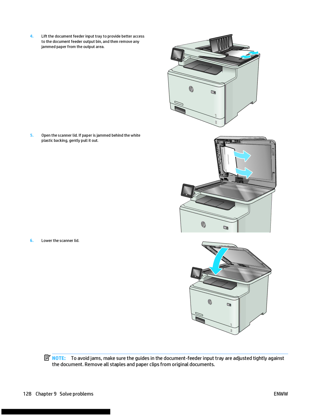 HP M477fnw manual Solve problems 