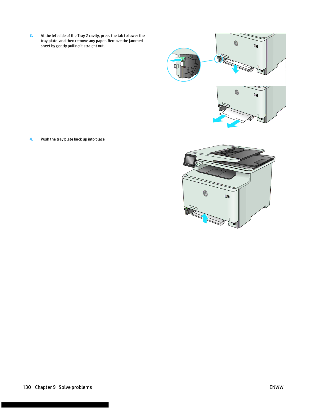 HP M477fnw manual Solve problems 