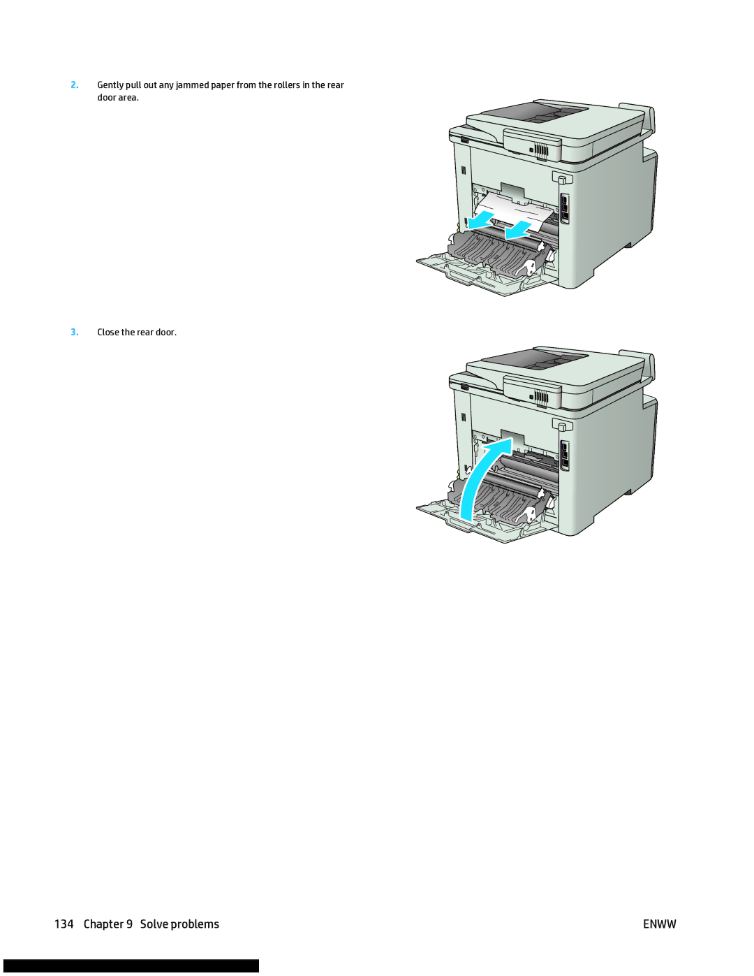 HP M477fnw manual Solve problems 