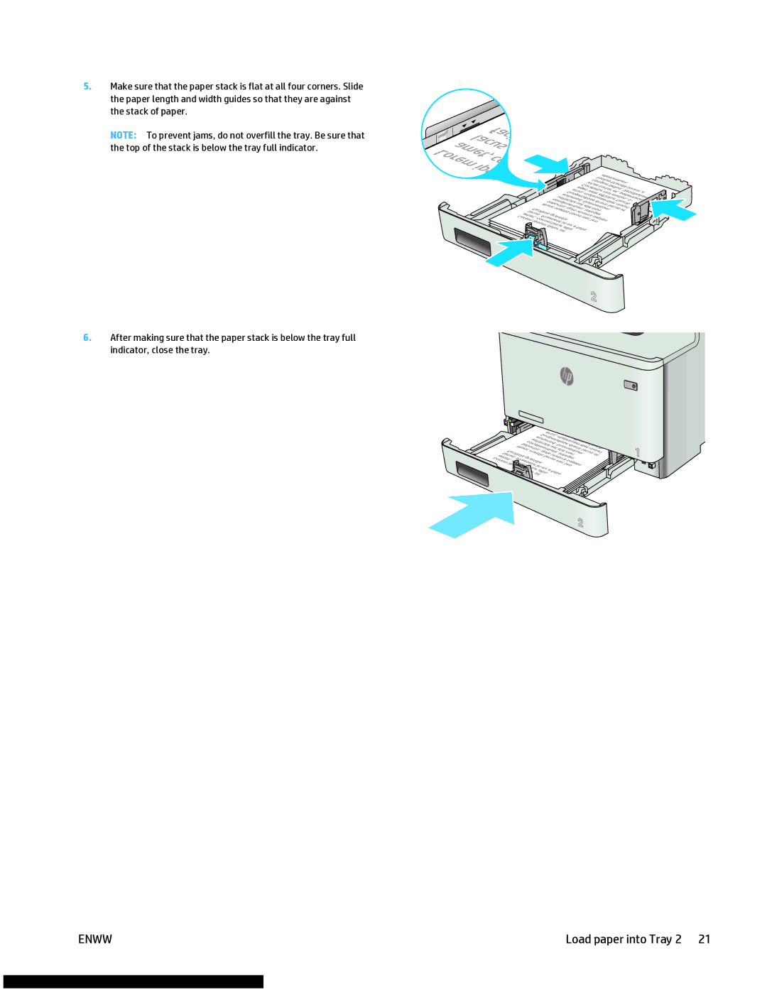 HP M477fnw manual Enww 