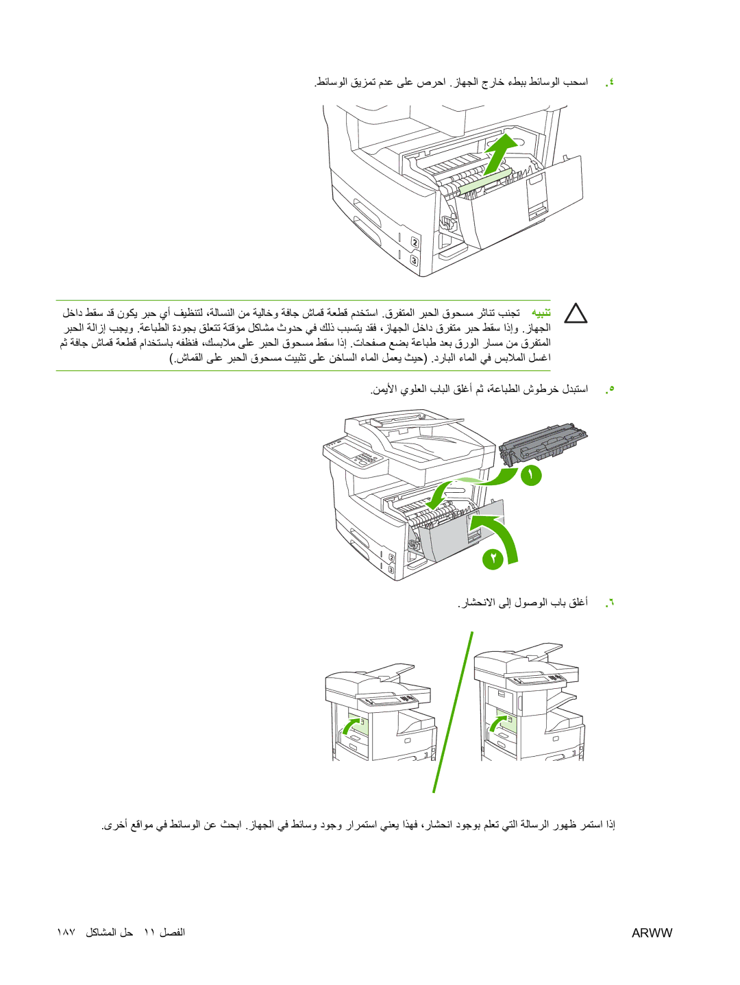 HP M5025 manual Arww 