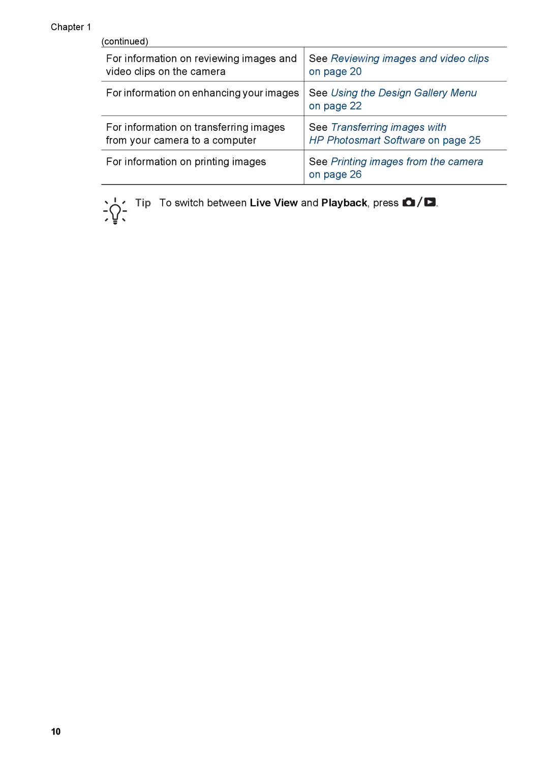 HP M527 manual For information on printing images 