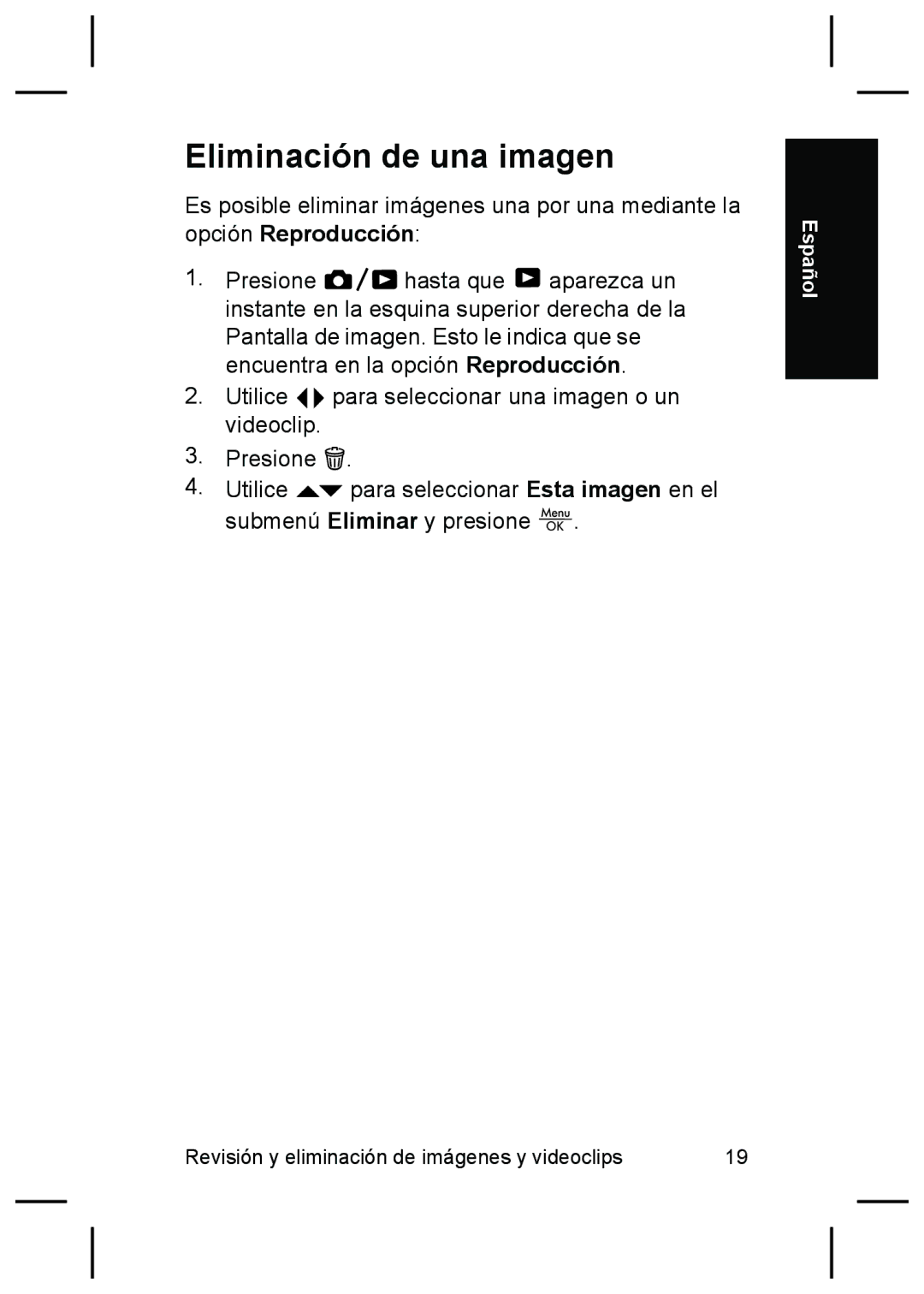 HP M527 manual Eliminación de una imagen 