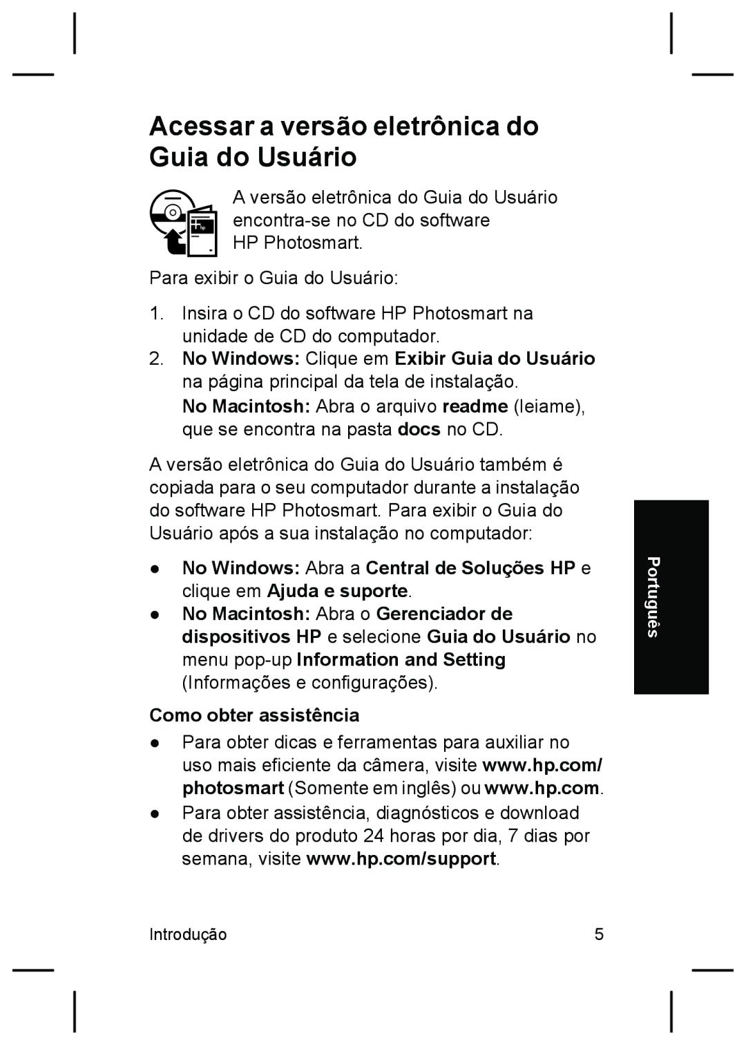 HP M527 manual Acessar a versão eletrônica do Guia do Usuário 