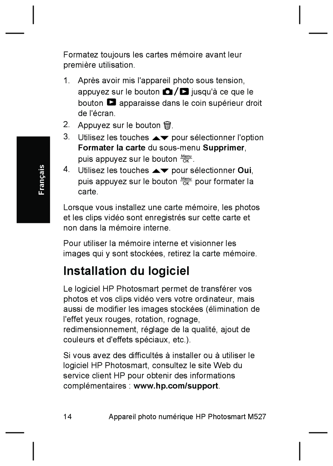 HP M527 manual Installation du logiciel 