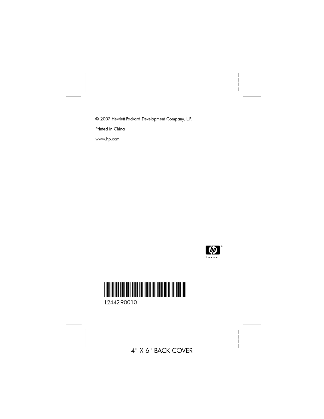 HP M537, M437 manual L2442-90010 