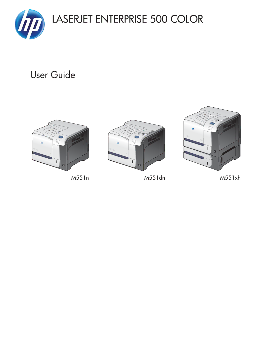 HP M551DN manual Laserjet Enterprise 500 Color 