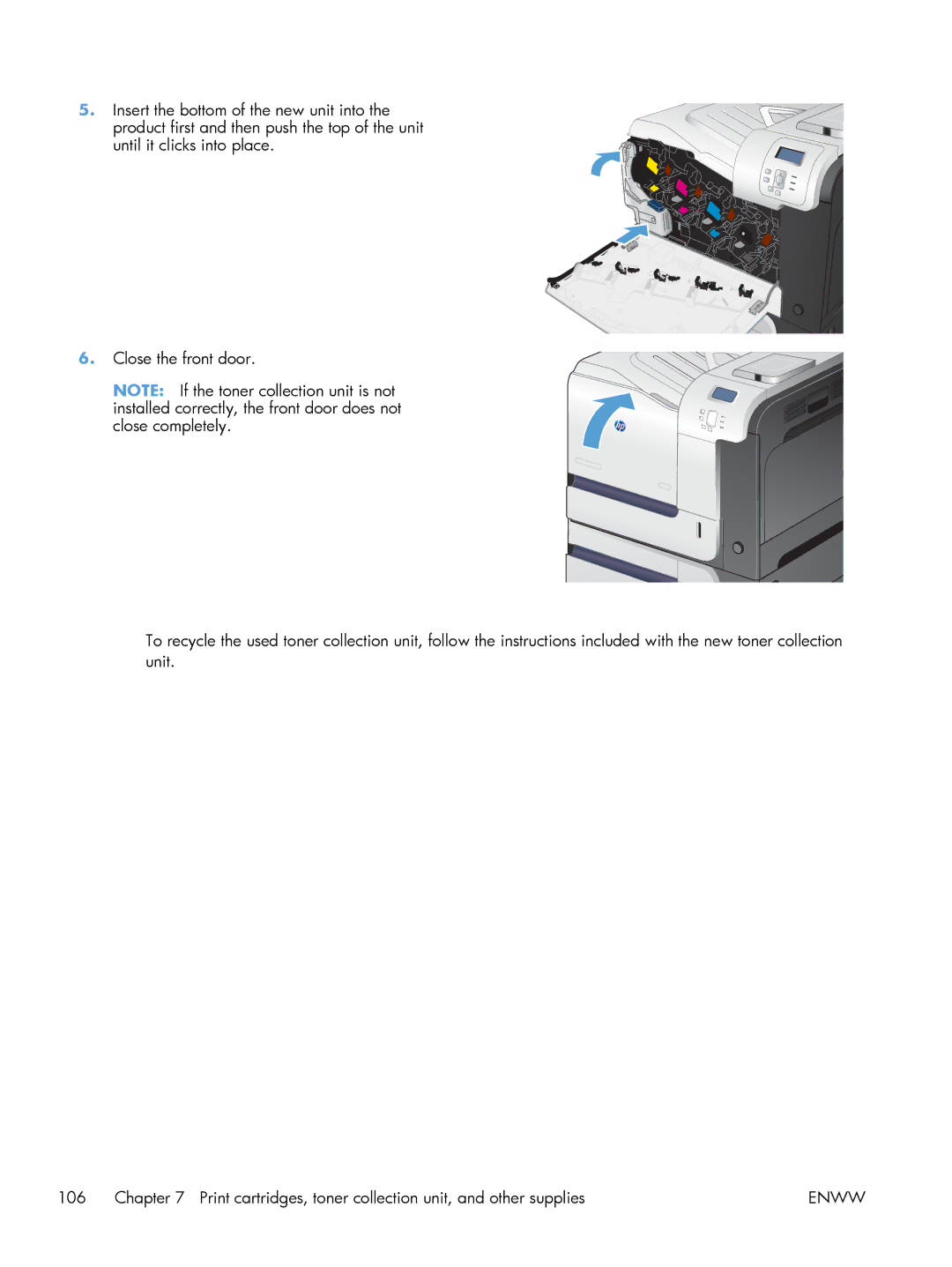 HP M551DN manual Enww 