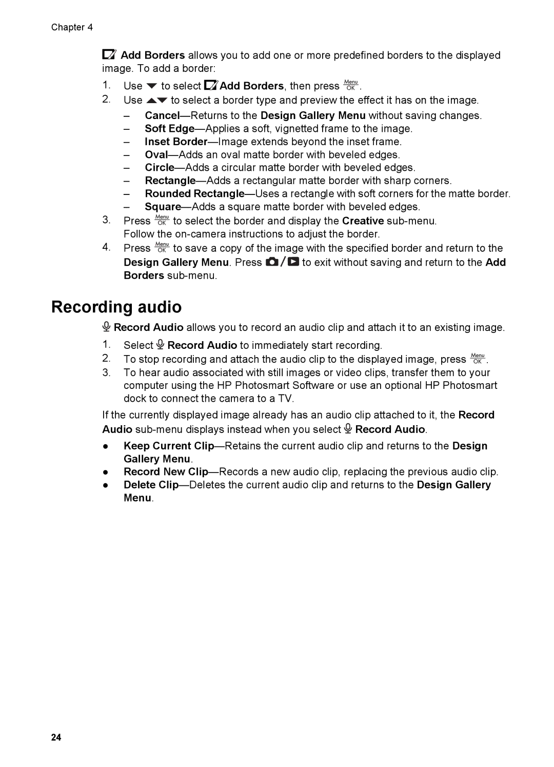 HP M627 manual Recording audio 