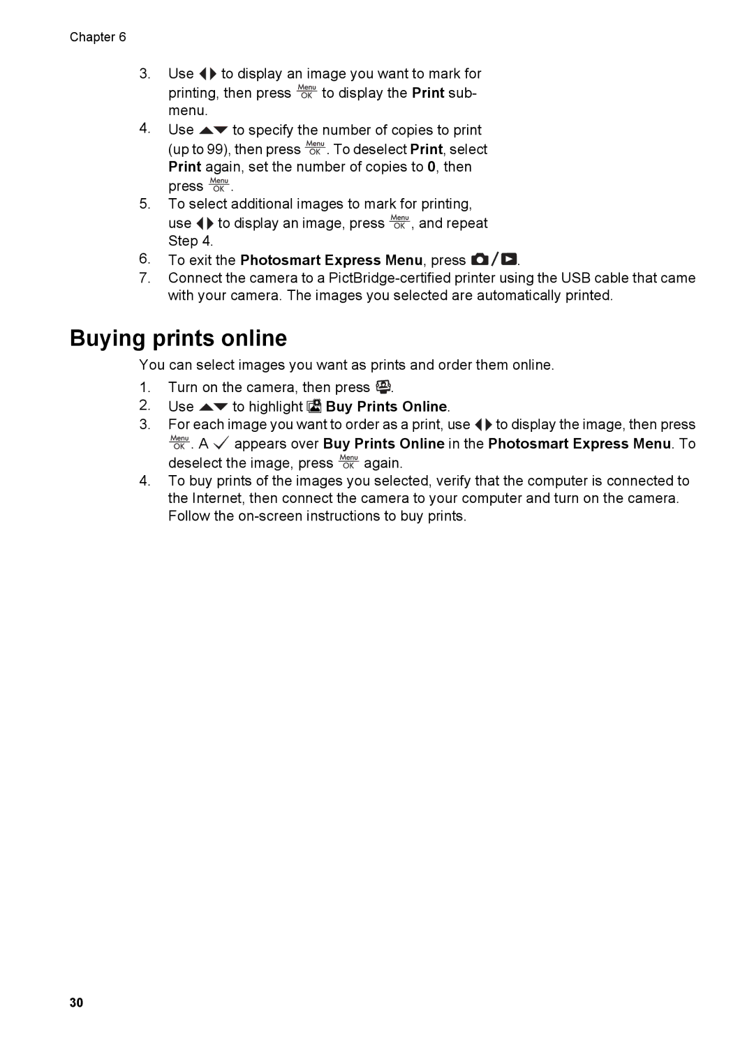 HP M627 manual Buying prints online 