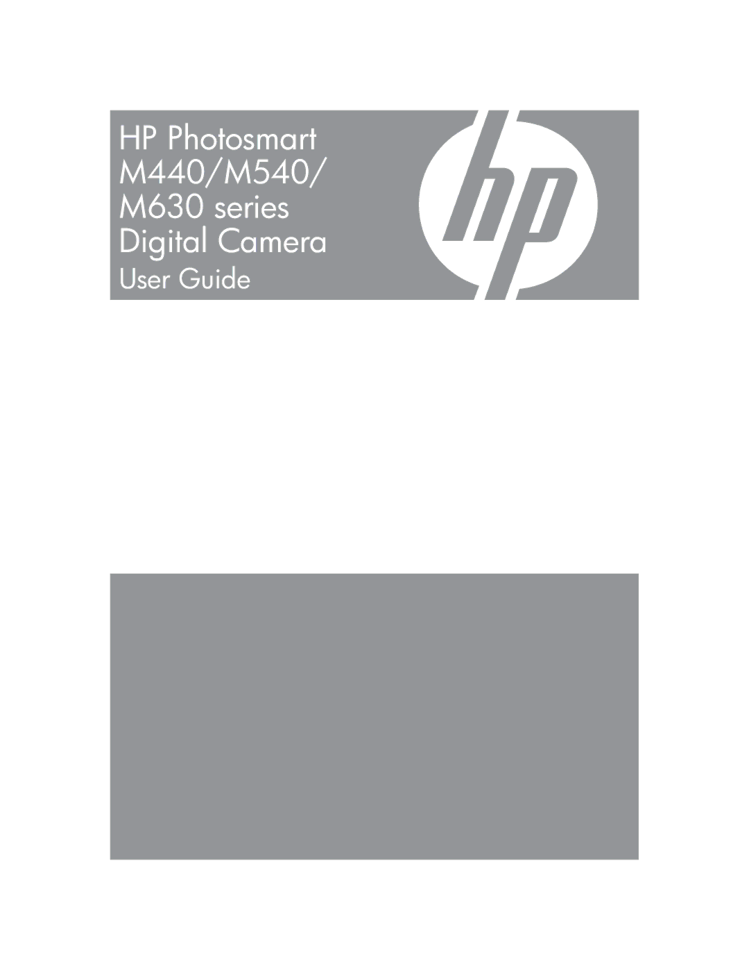 HP M447, M637, M547 manual HP Photosmart M440/M540/ M630 series Digital Camera 