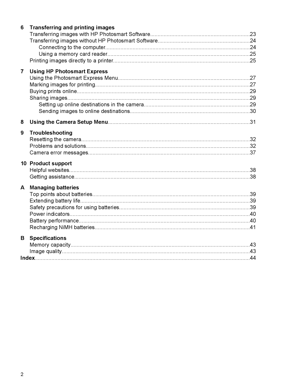 HP M447 Transferring and printing images, Using HP Photosmart Express, Troubleshooting, Product support, Specifications 