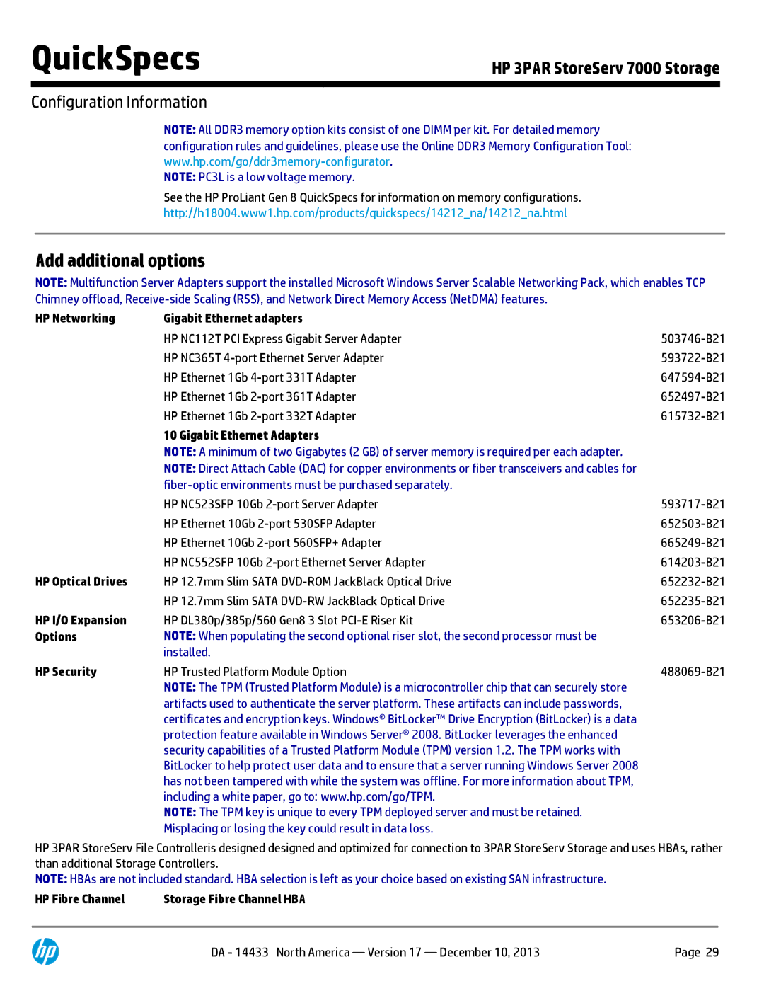 HP 7200 BC746A, M6710 QR504A, M6710 QR490A, 7200 BC745A manual Add additional options 