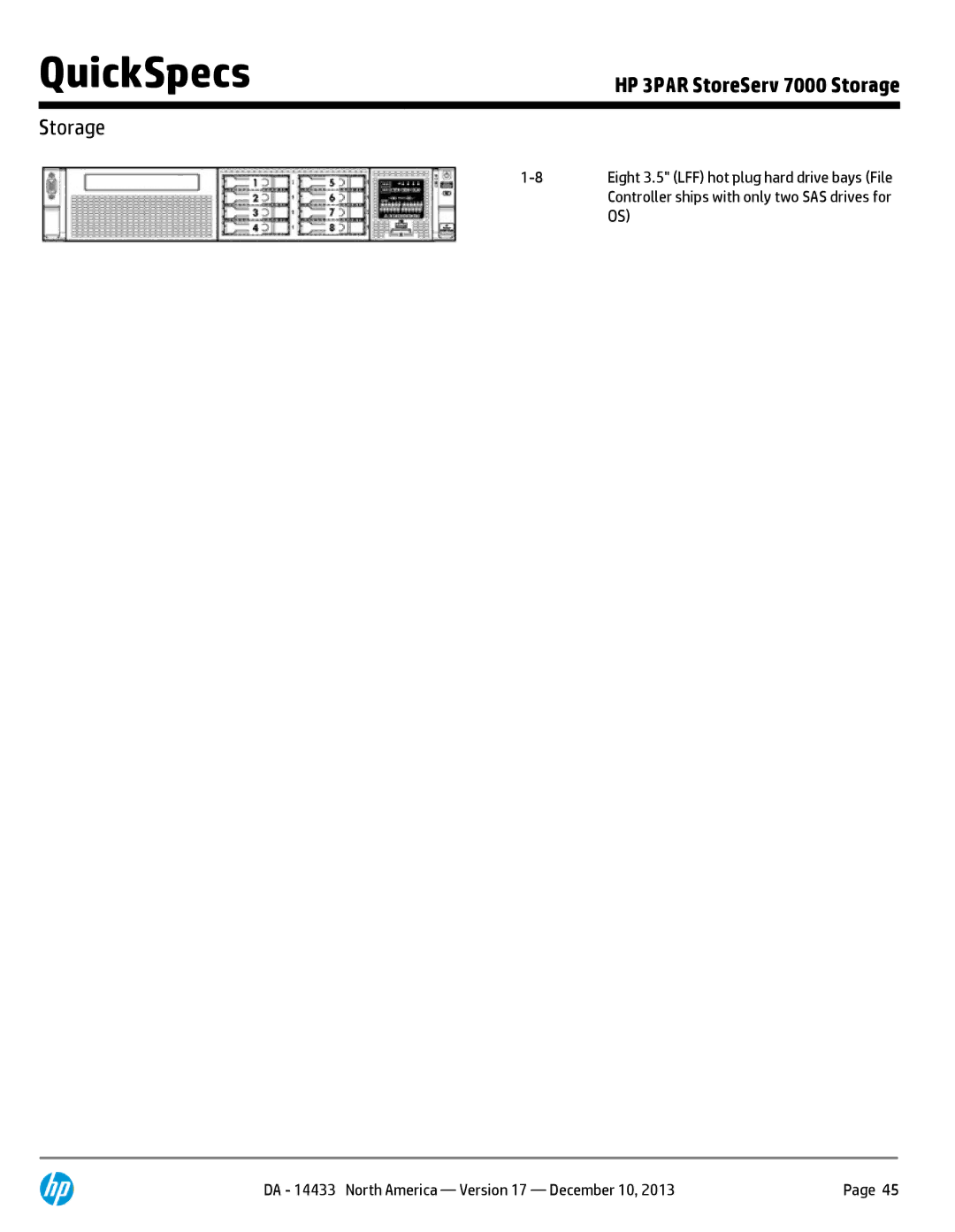 HP 7200 BC746A, M6710 QR504A, M6710 QR490A, 7200 BC745A manual Storage 