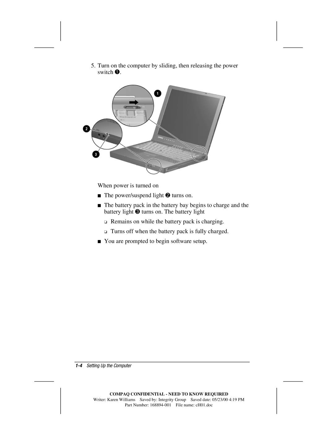 HP m700 manual 4Setting Up the Computer 