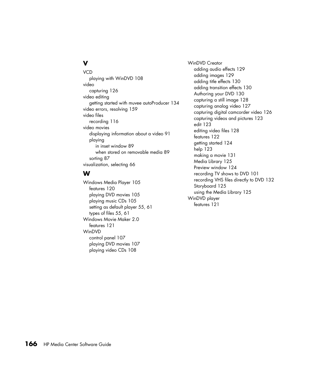 HP m7070n, m7087c, m7077c, m7067c, m7063w, m7050y (PX153AV), m7060n, m7050e (PX154AV) manual Vcd 