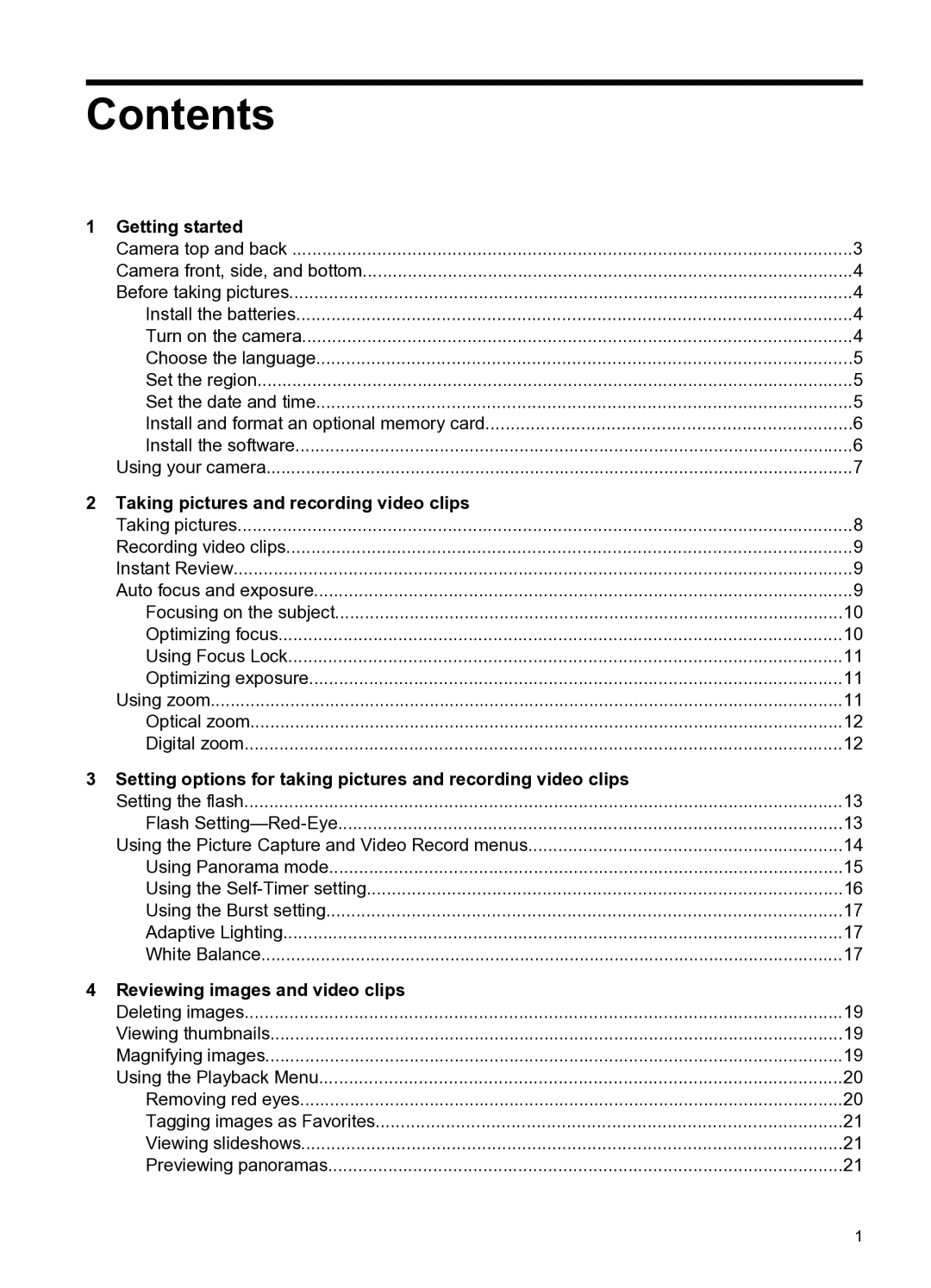 HP M730 manual Contents 