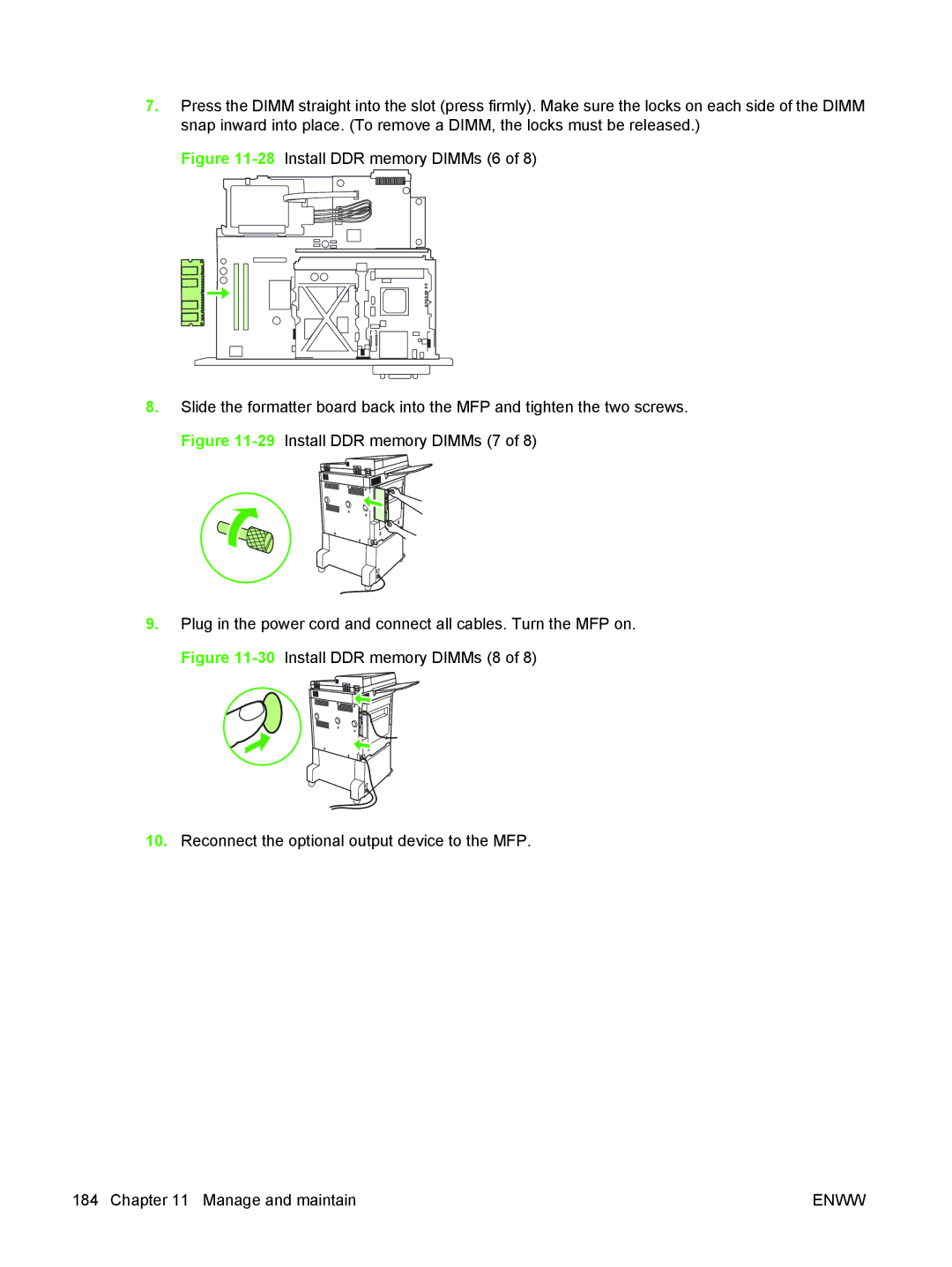 HP M9050 MFP manual Enww 