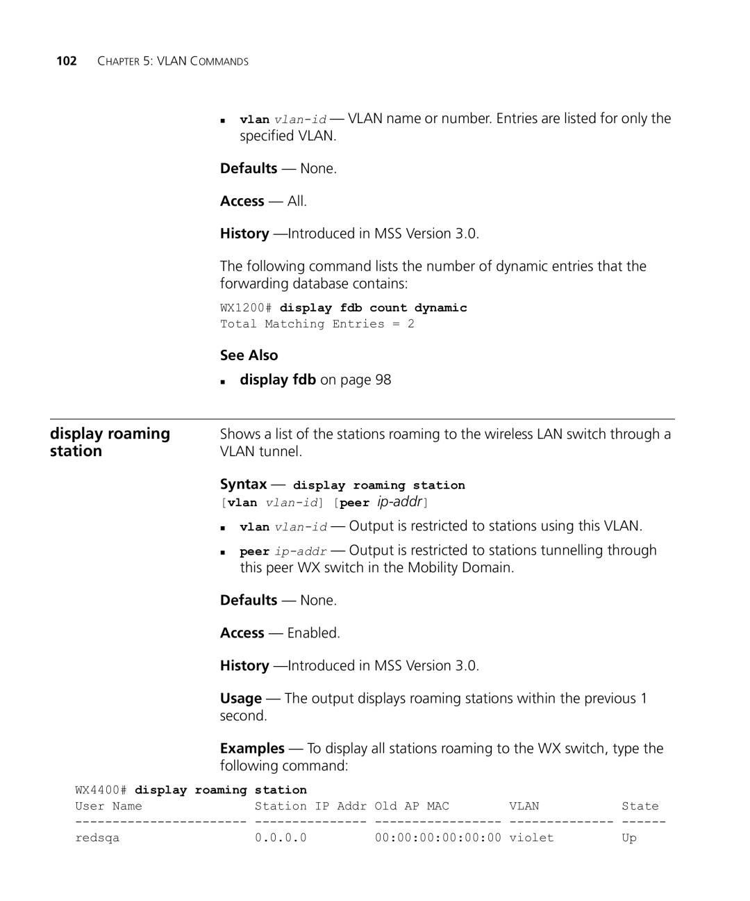 HP Manager Software manual Display roaming, Station 