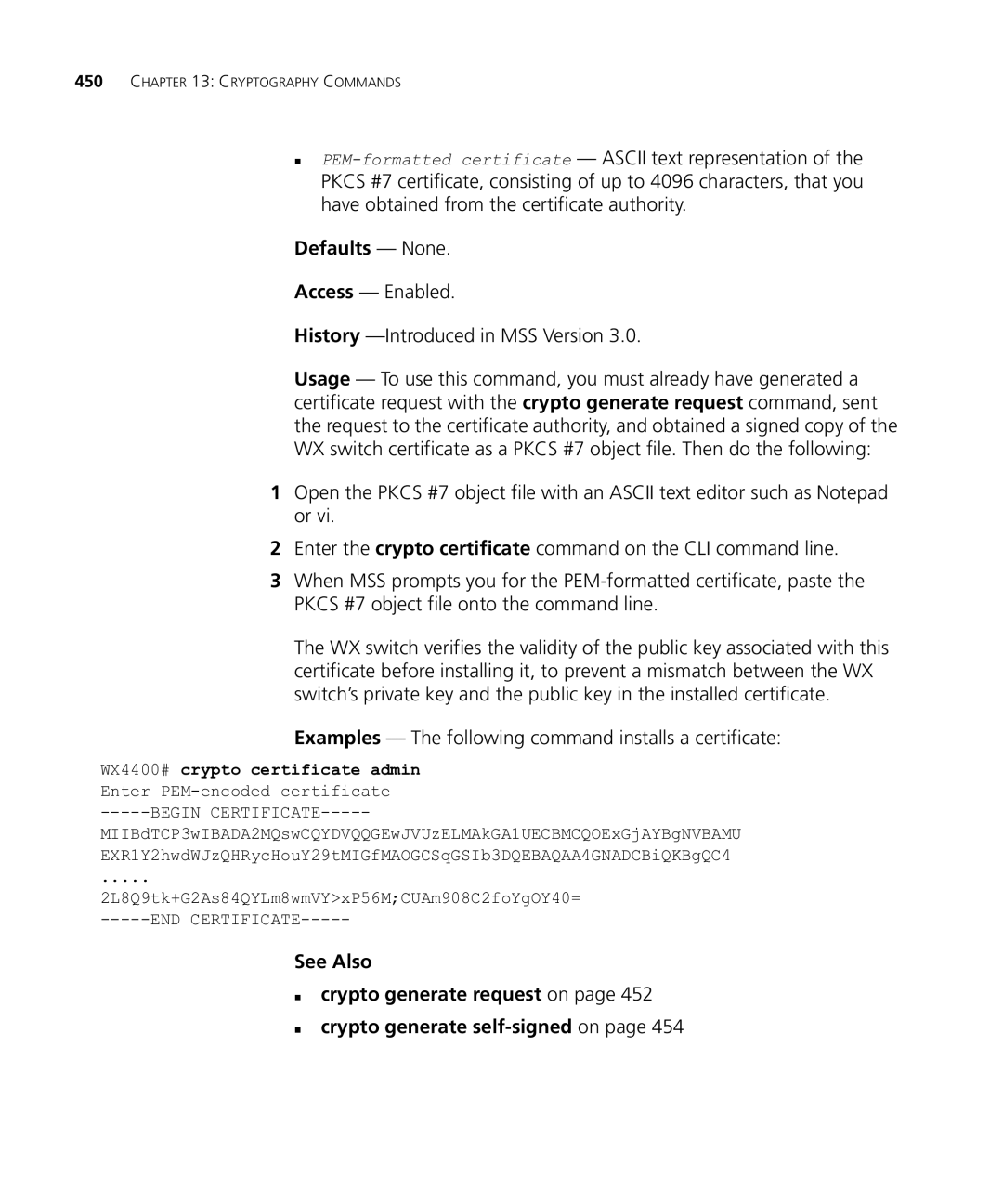 HP Manager Software manual Access Enabled History -Introduced in MSS Version 