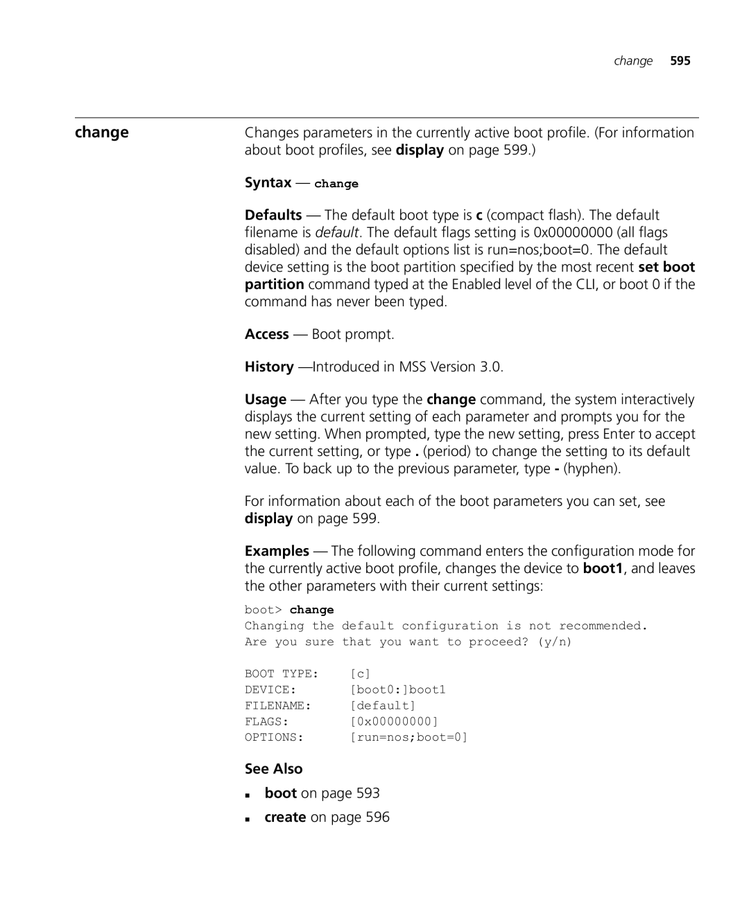 HP Manager Software manual Change, Syntax change 