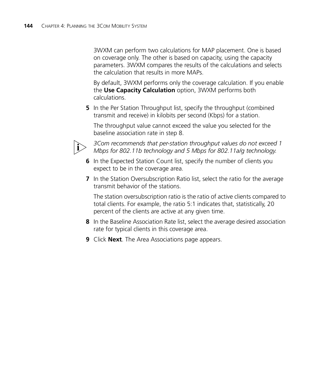 HP Manager Software manual Planning the 3COM Mobility System 